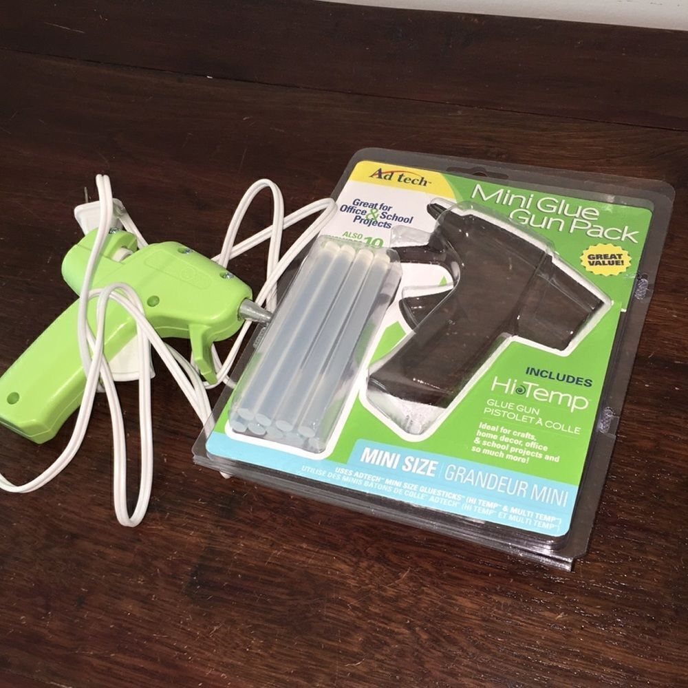 Mini Glue Gun with sticks ask how to get for free